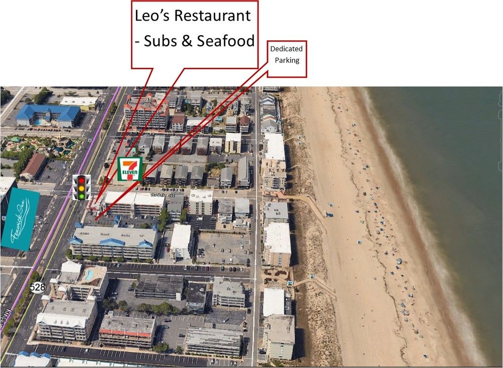 Leo's Seafood Restaurant : 13804 Coastal Hwy, Ocean City, MD 21842